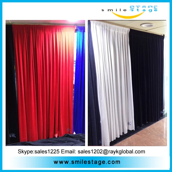 decorative aluminum telescopic poles wedding backdrop pipe and drape