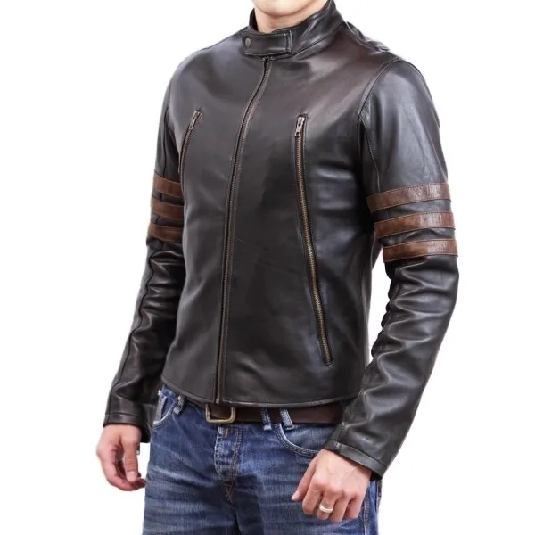 Men's High Quality Design Fashion Motorcycle Leather Jacket/pakistan ...