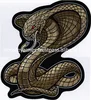 Real Snake Custom Embroidery Patches Animals 3D Customized Embroidery patches