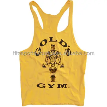 gold's gym men's golds gym stringer joe premium vest royal blue