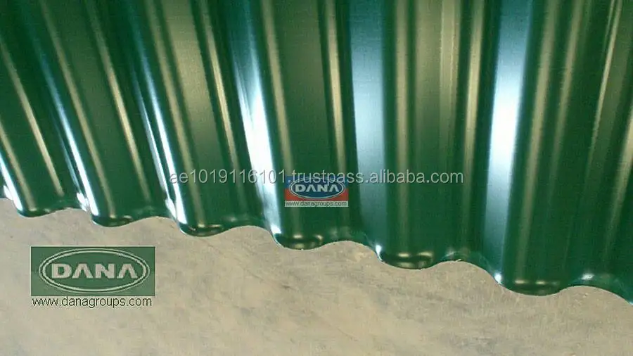 Colored Roof Tile Sheets Uae Qatar Oman Bahrain Saudi Arabia Buy