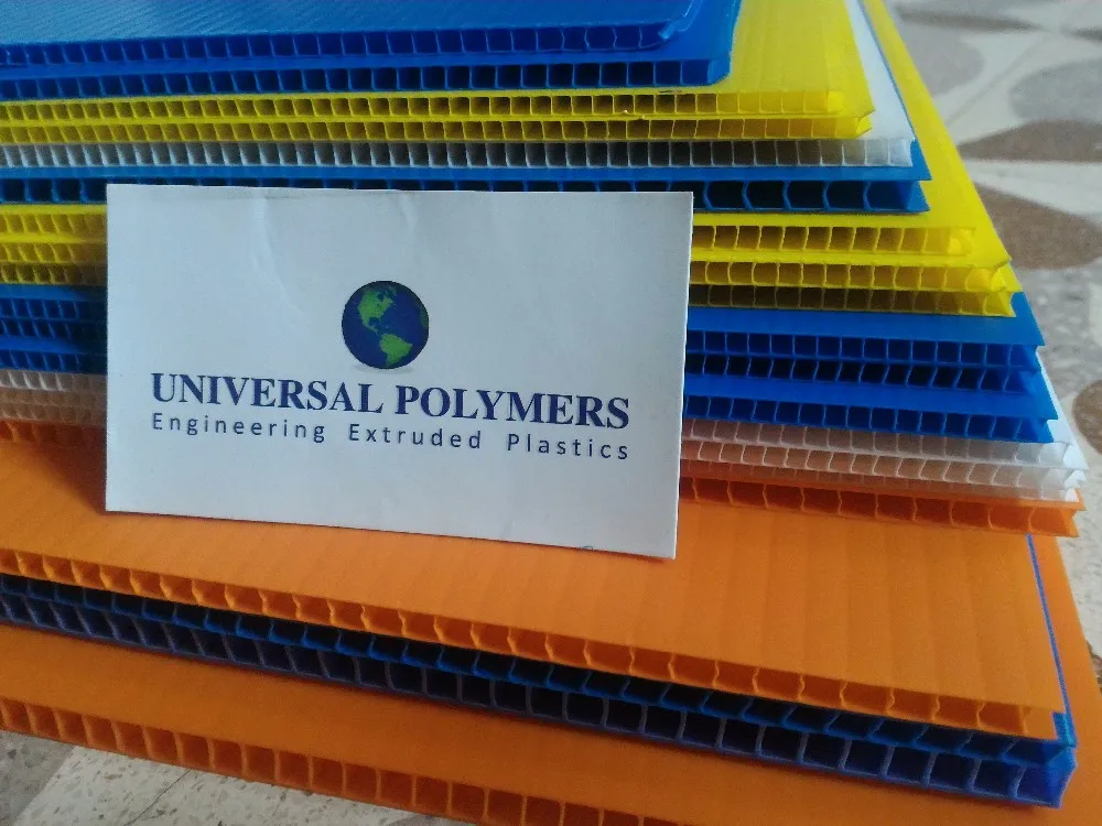 Best Quality Hollow Fluted Corrugated Pp Plastic Sheet/board Multi