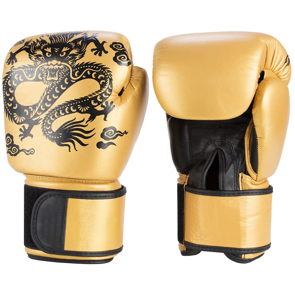 gold boxing gloves