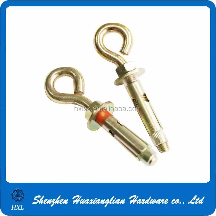 Brass Eye Bolt Wedge Anchor High Quality Of Eye Bolt Expansion Anchor