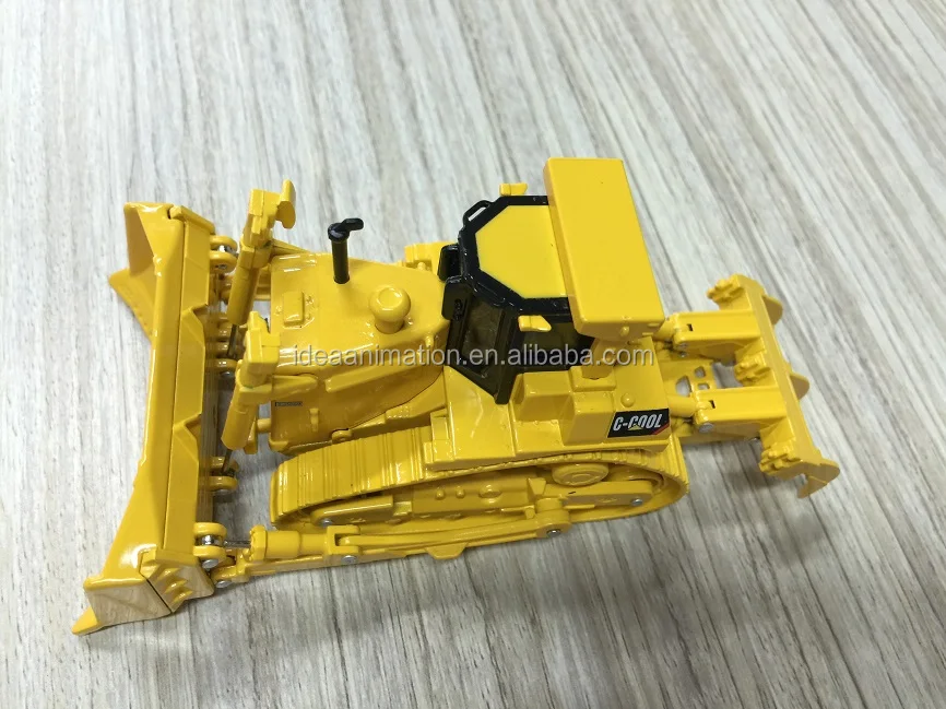 Custom Made Diecast Metal 1/50 Scale Road Construction Vehicles Model Excavator Model China