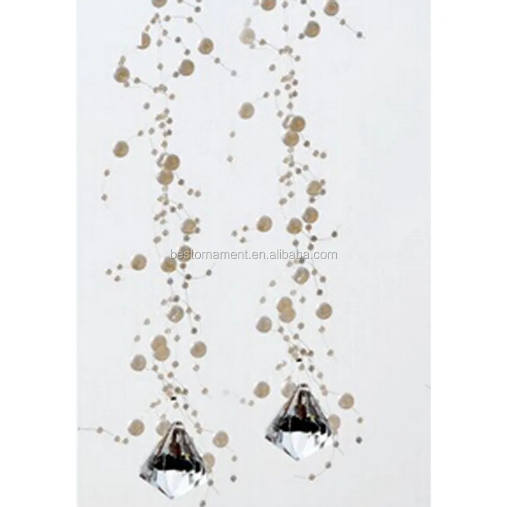 6ft Filament Pearl Garland Strand Buy Plastic Pearl Strands For