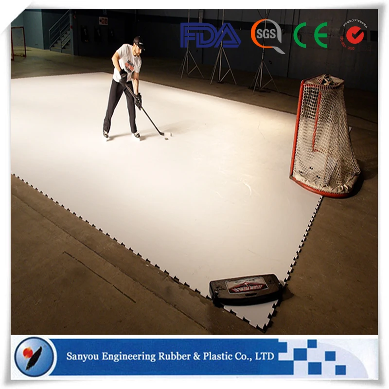 Outdoor And Indoor Practice Hockey Shooting Pad/ Synthetic Ice Rink