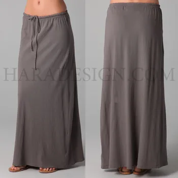 plain long skirts