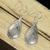 925 Sterling Silver Plain Casting Earring Jewelry Indian Silver Jewelry BG-0001-PE