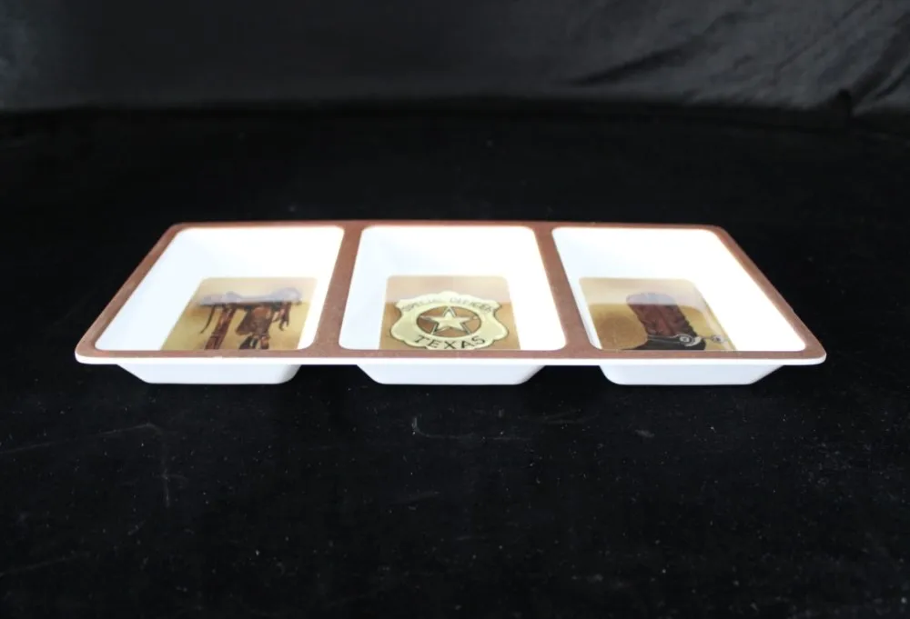 100%melamine sauce plate