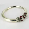 Fashion Jewellery Accessories Ruby 925 Sterling Silver Bangle, 925 Indian Silver Jewelry, Exclusive Designs Silver Jewelry
