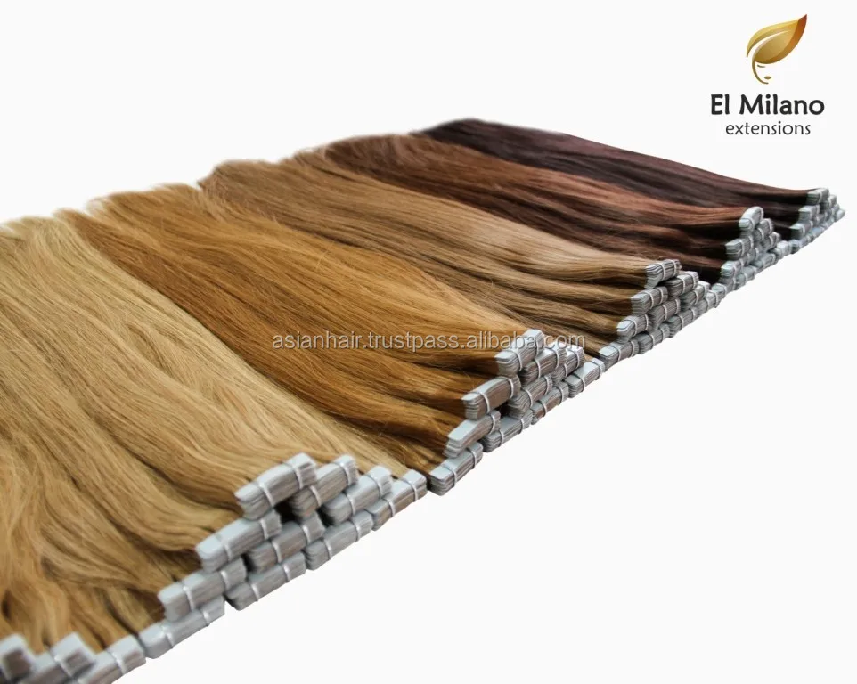 Best 100 Natural Virgin Human Hair Tape In Extensions From El Milano Grow Tent Buy Hair