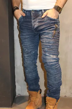 Alta Calidad De Encargo Hombre Jeans Pantalones Moda Venta