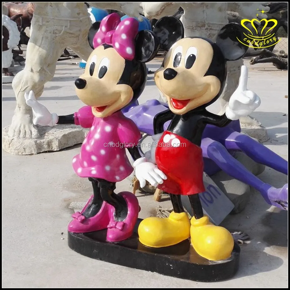 Handwork Customized Resin Character Statue Of Cartoon Fiberglass Figure