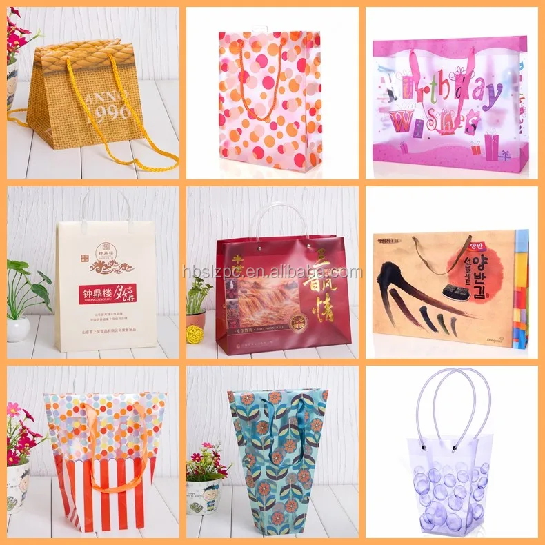 Customized Black And White Blanket Paper Tote Bag For Goods Hand Paper