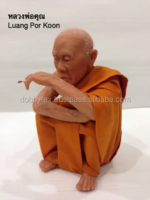 Luang Po Koon Wax Monk Waxwork Monk Figures Clergy High Quality Grade A And Fully Details Buy Waxwork Monk Wax Monk Thai Buddha Statue Product On Alibaba Com