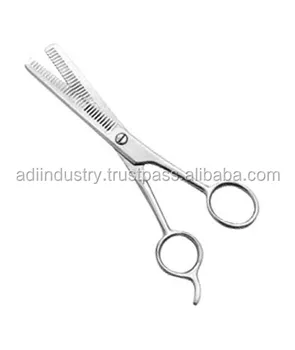 Hairdressing Shears Thinning Scissors Titanium Color Set Barber