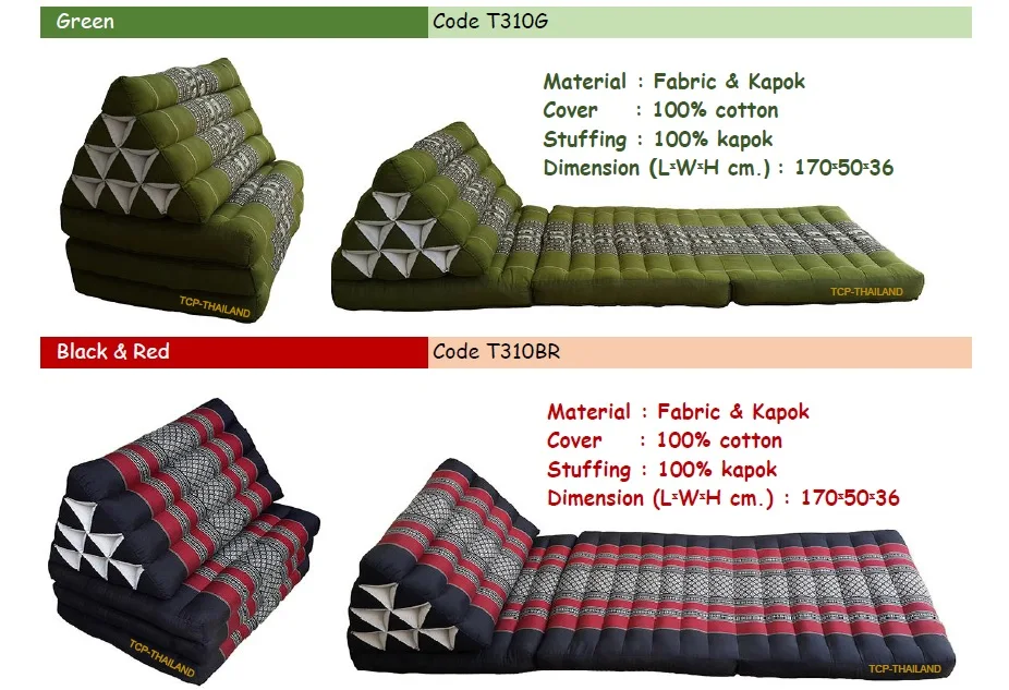 Where To Get Thai Triangle Cushion Pillow