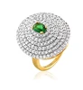 Unique Design 1.80 Tcw SI Clarity 100% Real Natural White Diamonds 14Kt Yellow Gold Hot Selling Designer Ring at Free Shipping