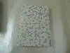 cotton rag handmade paper note books with custom printed polka dot covers made in size 6 *8 inches with 120 pages