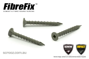 Fibre Cement Screws - Self Countersinking Self Drilling Sheeting Screws