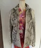 Europe Italy Genuine Snake Skin Jackets