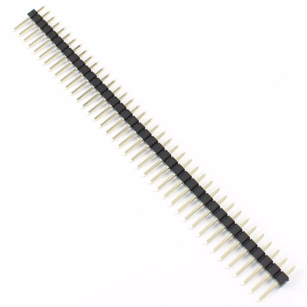 5PCS Gilded 3x40 Pin Straight Row 2.54 mm Male pins Header for Programmer 
