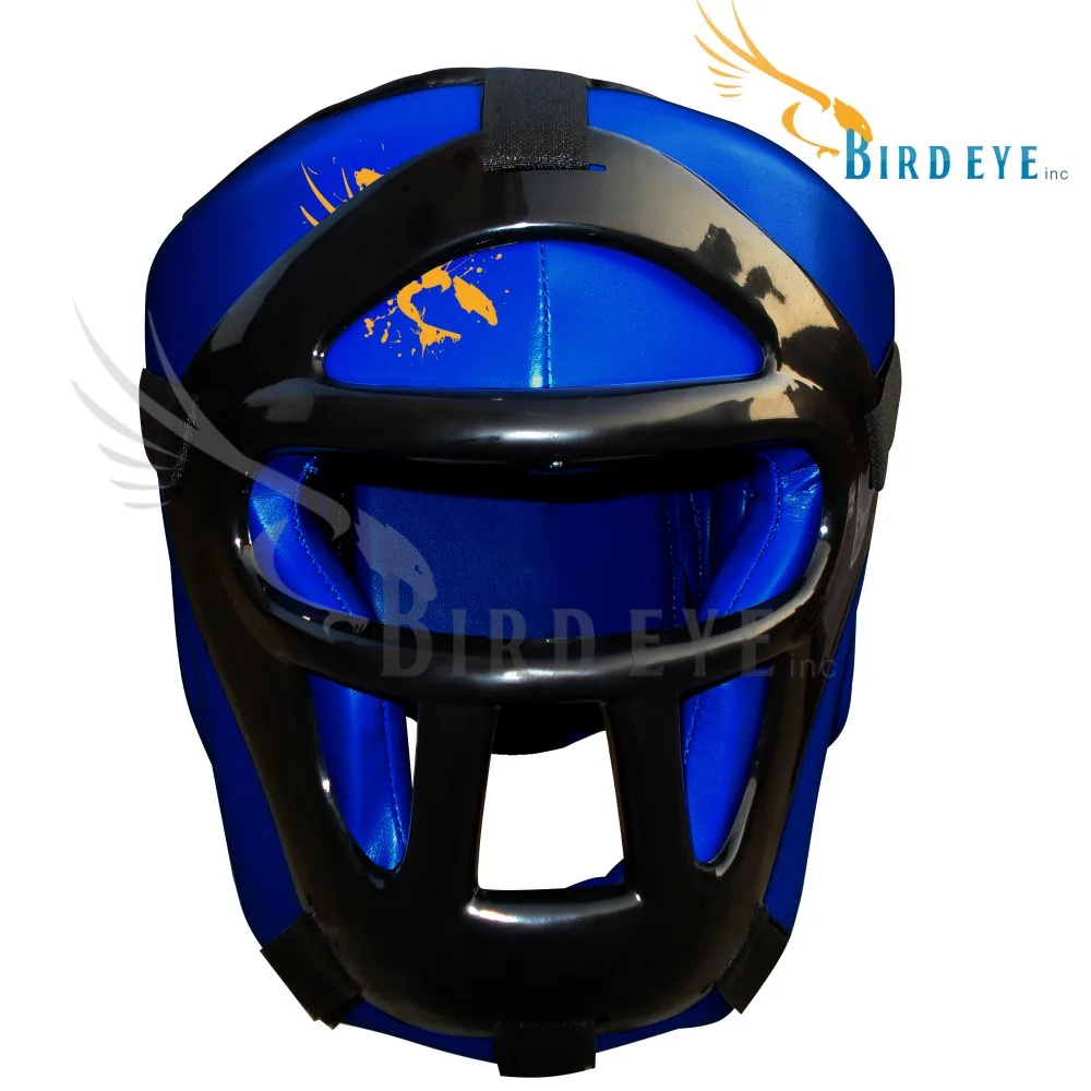 Head Guard Helmet Face Protector Kick Boxing MMA Martial Art Gear Training Guard