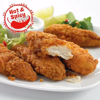 Halal Frozen Hot And Spicy Chicken Breast Mini Fillets Breaded Buy Chickenfrozen Chickenchicken Breast Fillets Product On Alibabacom