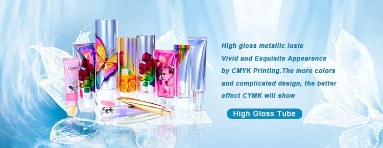 Cylindrical Round Airless Childproof Gear Tube