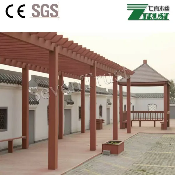 Greenhouses Wood Plastic Composite Pergola Buy Pergola In Garden