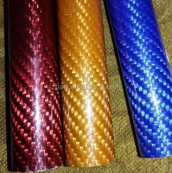 Colorful Carbon fiber tubes