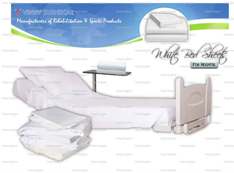 White Bed Sheets For Hospitals Buy Directly From Factory !!! Buy