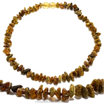 dark amber teething necklace