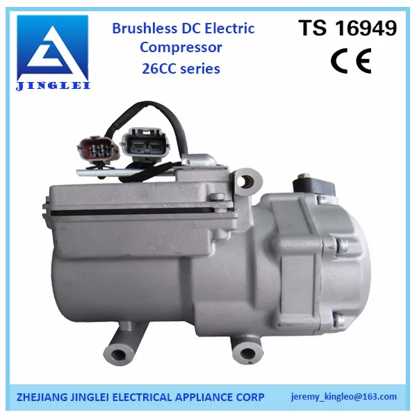 Kingleo Dc Air Conditioning Compressor Of Electric Car Air Conditioner