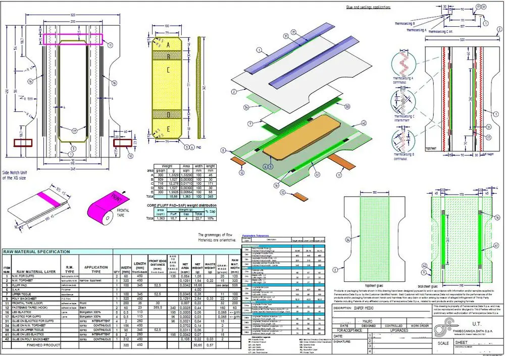 Baby Diaper Production Line Fameccanica,Italy Buy Diaper Product on