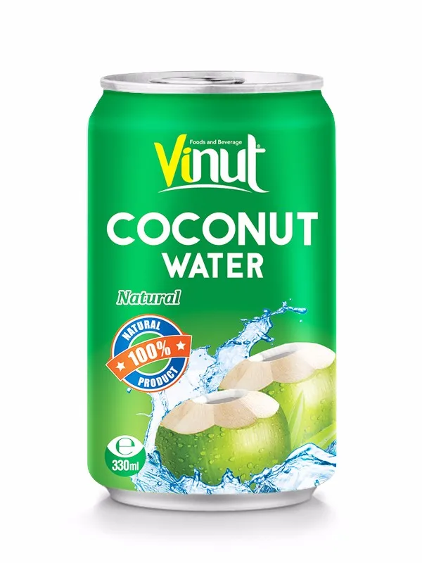 330ml Canned Coconut Water With Kumquat Juice Coconut Water Vietnam