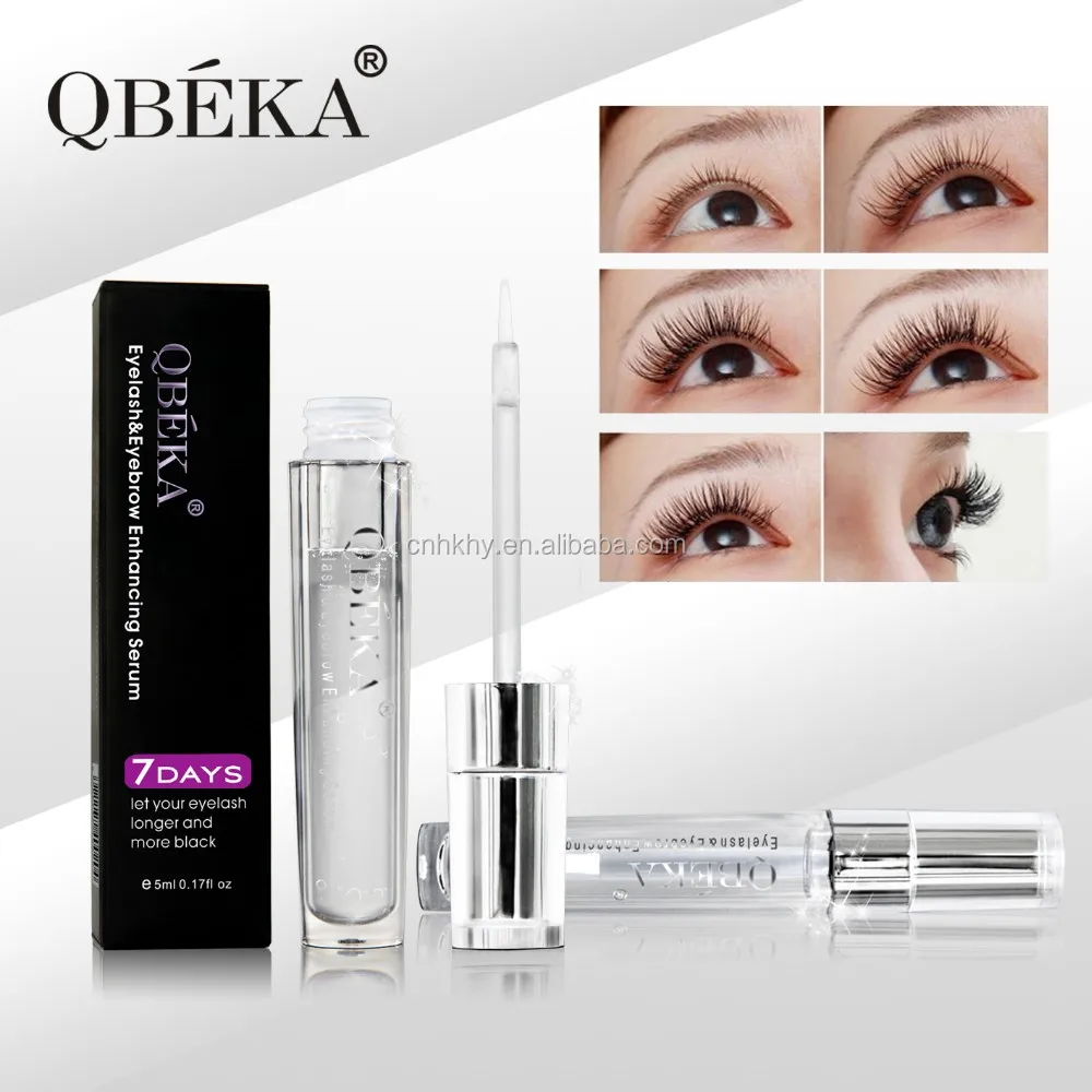 qbeka eyelash eye lash eyebrow enhancing serum lengthening serum
