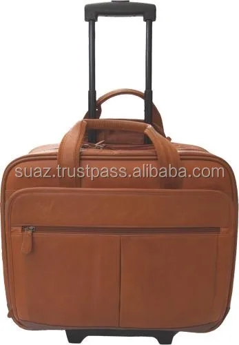 leather trolley bag