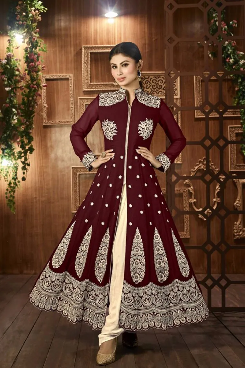 Designer anarkali salwar kameez suit ethnic Bollywood pakistani Indian weddingc 
