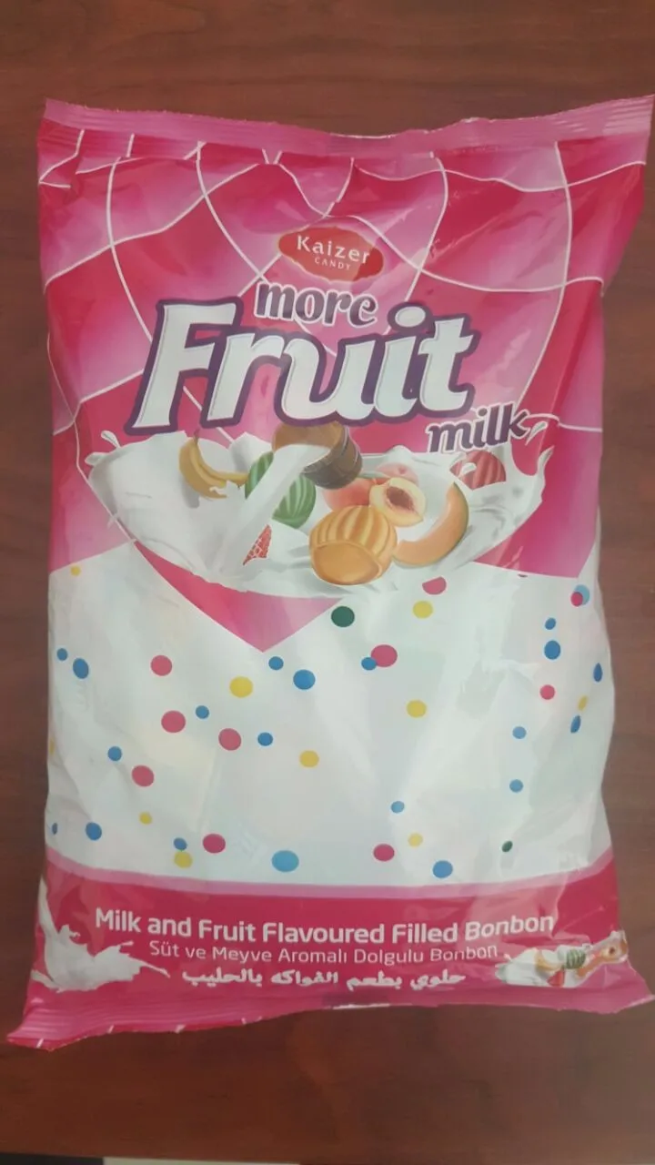 Candy More Fruit Milk And Fruit Flavoured Filled Sweet From Turkey