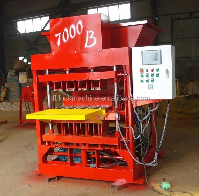 Eco7000b Ecological Hydraulic Brick Machine Vibrator / Interlocking