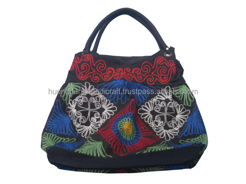 Ethnic Brocade Bags,Traditional Vietnamese,Cutural Bags From Vietnam