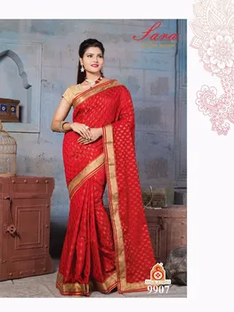 party wear silk saree