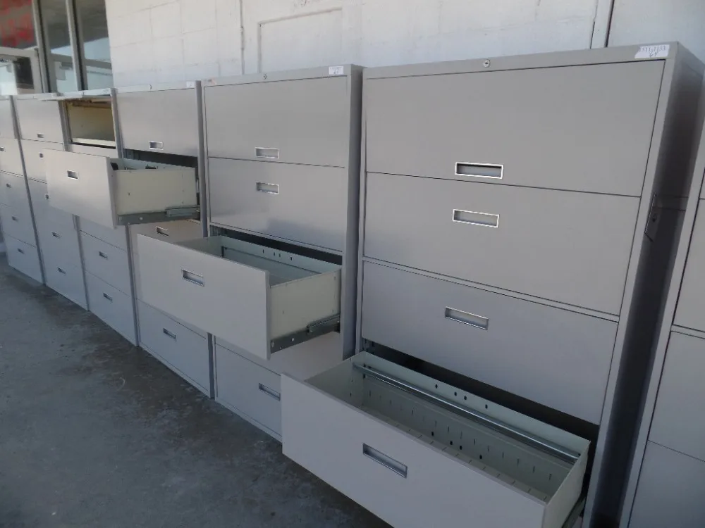 5 Drawers Lateral File Cabinets Commercial Office Furniture File