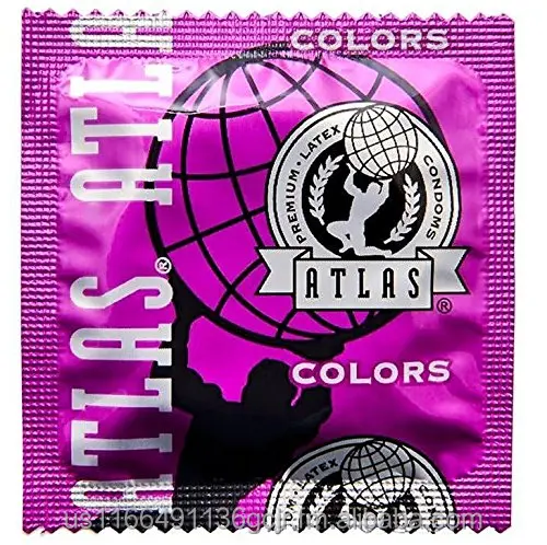 purple condoms