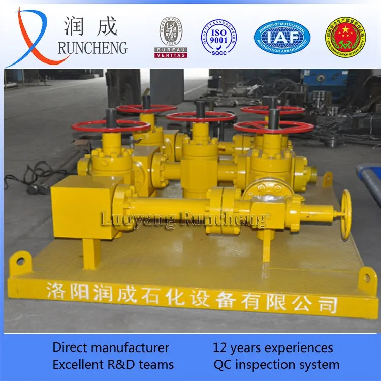 Hydraulic Choke Manifold Oil And Gas Well Drilling Equipment Choke