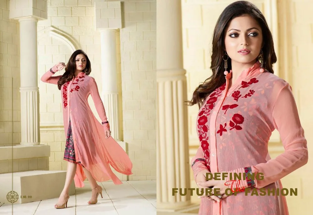 western kurti long