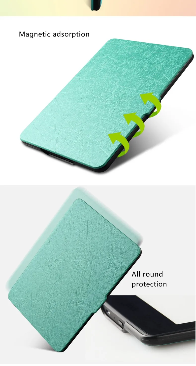 Flap Cover For Amazon Kindle Paperwhite,Smart Pu Leather Case For Kindle Paperwhite 6