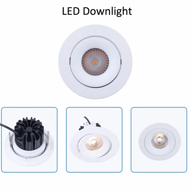 Meisun Twin Tiltable 10w Dimmable Cob Led Downlight 3000k Ip65 In Matt ...